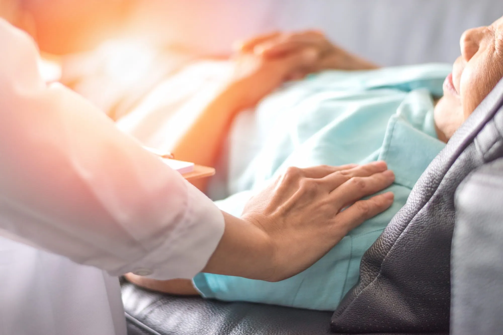 Comfortable home setting prepared for compassionate hospice care