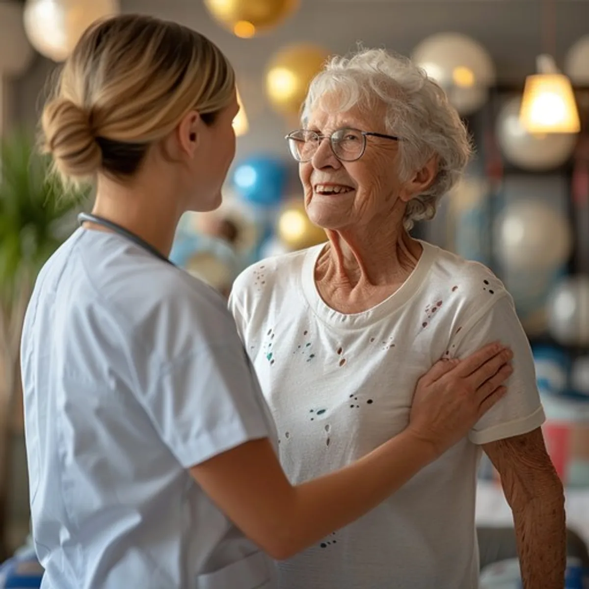 Pulse Hospice Care team supporting a senior with warmth in Mandeville, Louisiana